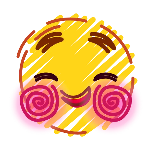 Стикер 11 Crayons Emoji