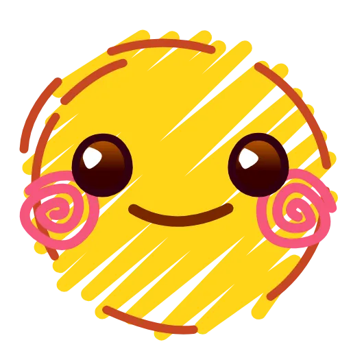 Стикер 13 Crayons Emoji