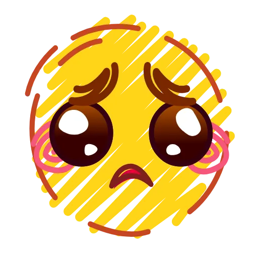 Стикер 39 Crayons Emoji