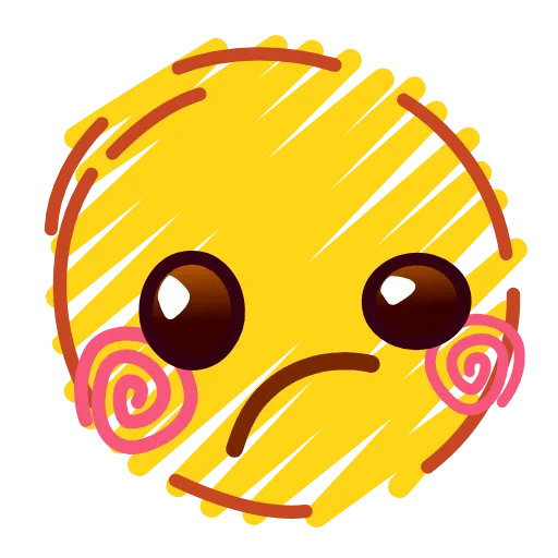 Стикер 33 Crayons Emoji