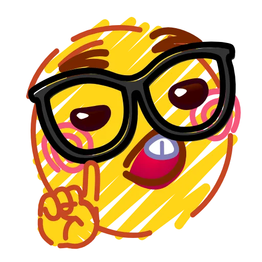 Стикер 26 Crayons Emoji