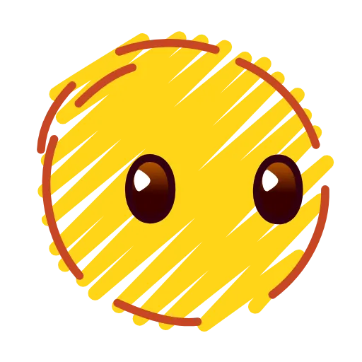 Стикер 59 Crayons Emoji