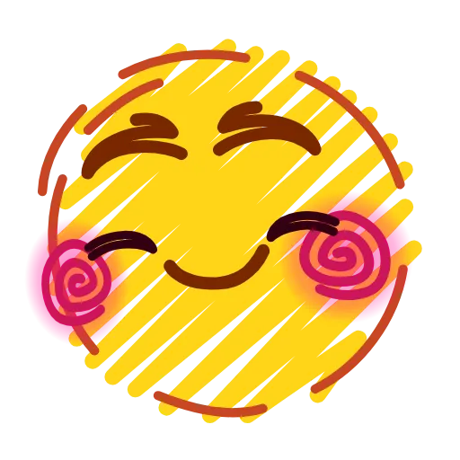 Стикер 10 Crayons Emoji