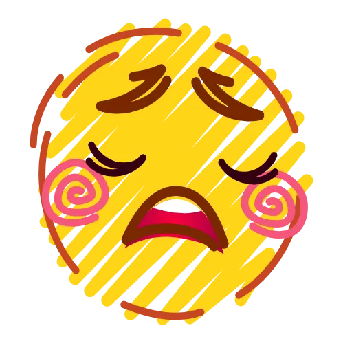 Стикер 37 Crayons Emoji