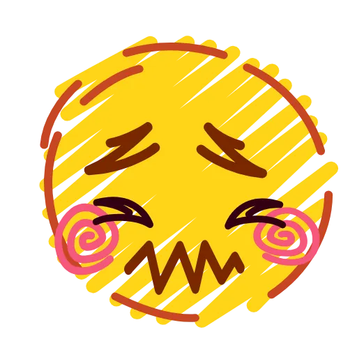 Стикер 36 Crayons Emoji