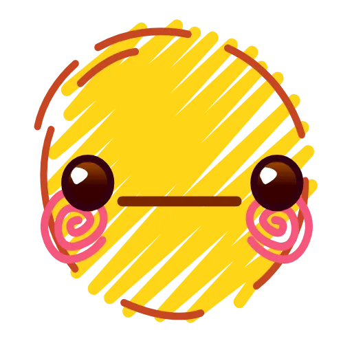 Стикер 61 Crayons Emoji