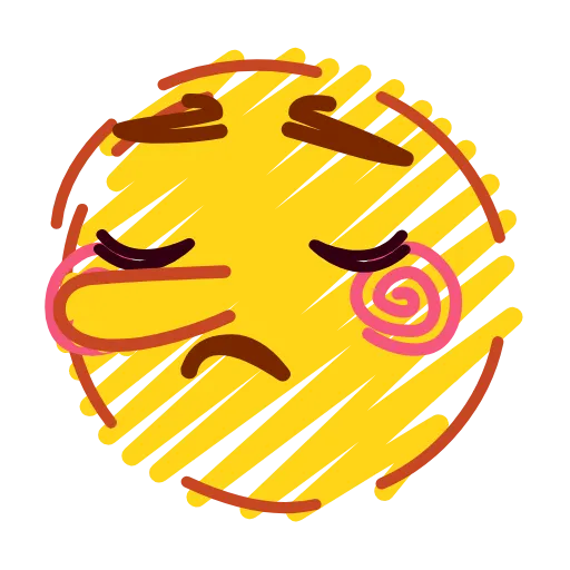 Стикер 58 Crayons Emoji