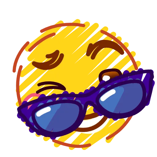Стикер 26 Crayons Emoji