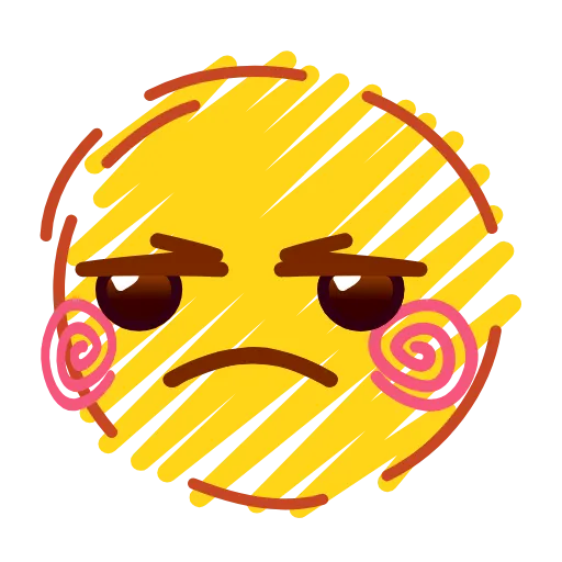 Стикер 31 Crayons Emoji