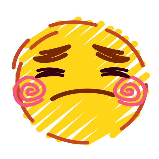 Стикер 42 Crayons Emoji