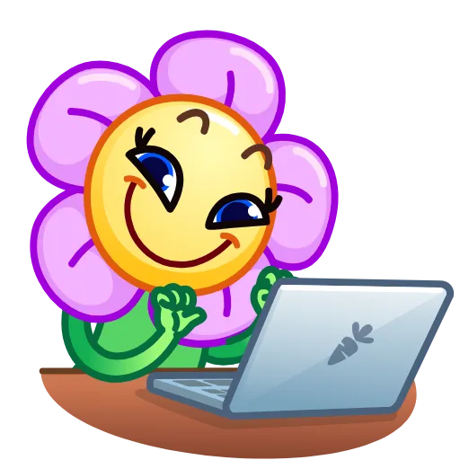 Стикер 44 Crazy Daisy