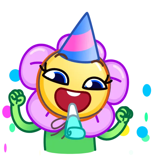Стикер 52 Crazy Daisy