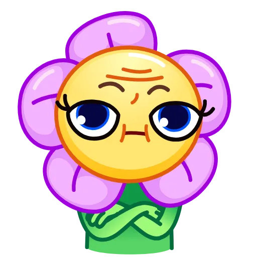 Стикер 49 Crazy Daisy