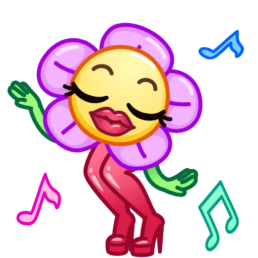 Стикер 22 Crazy Daisy