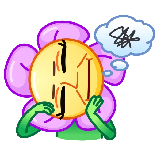 Стикер 12 Crazy Daisy