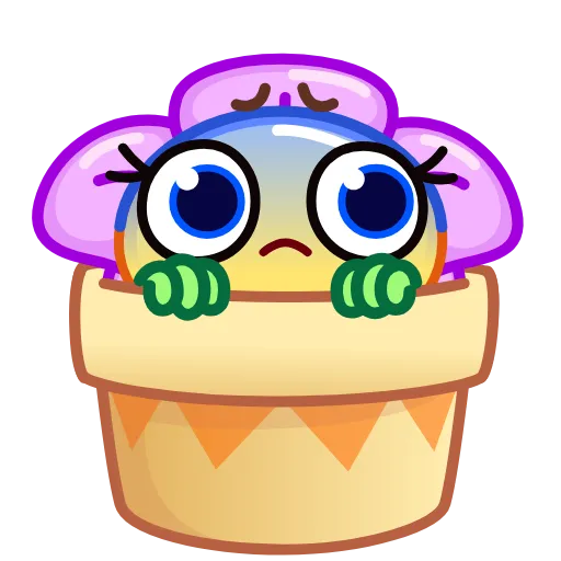 Стикер 4 Crazy Daisy
