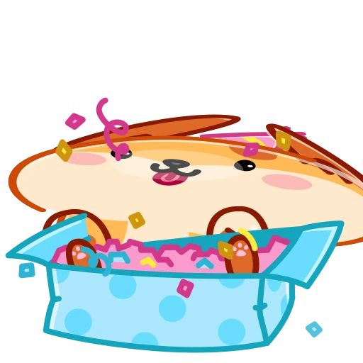 🎁 Стикер «Crazy Donut» для Telegram