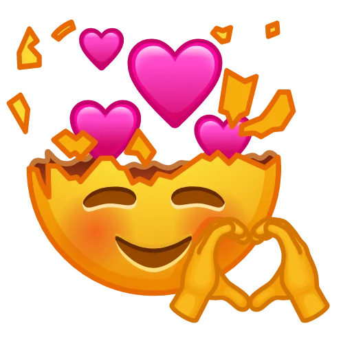 Стикер 30 Crazy Emoji -