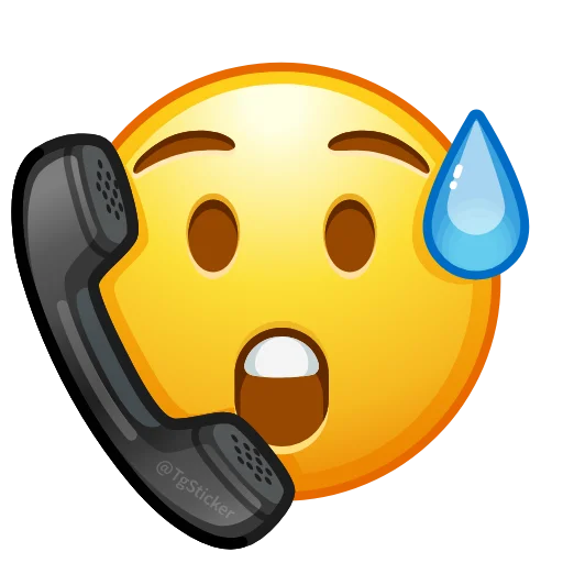 Стикер 38 Crazy Emoji -