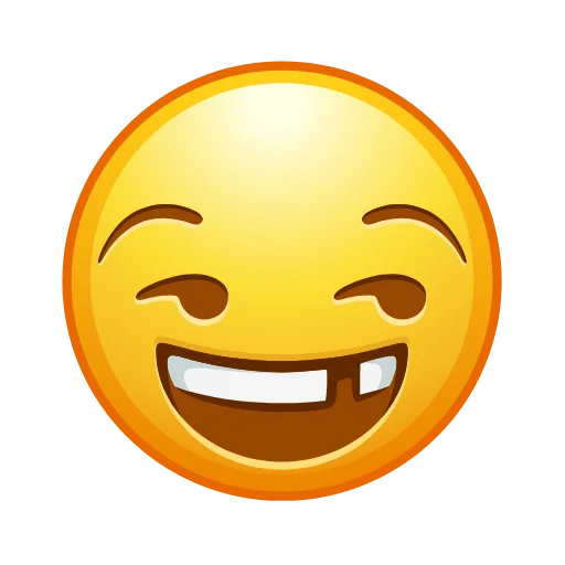 Стикер 47 Crazy Emoji -