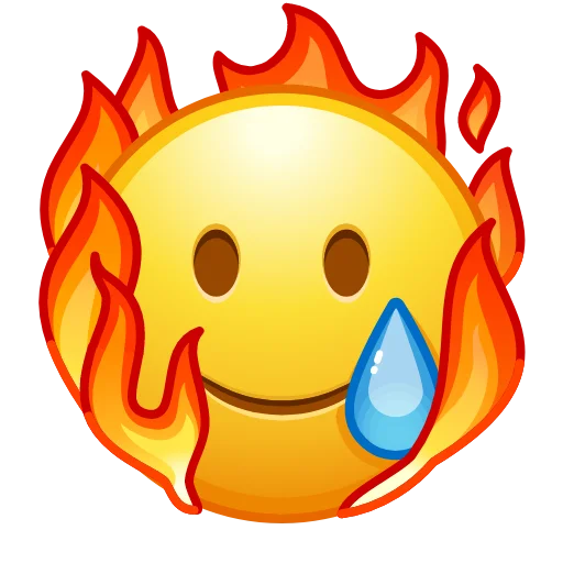 Стикер 37 Crazy Emoji -