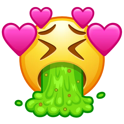 Стикер 32 Crazy Emoji -