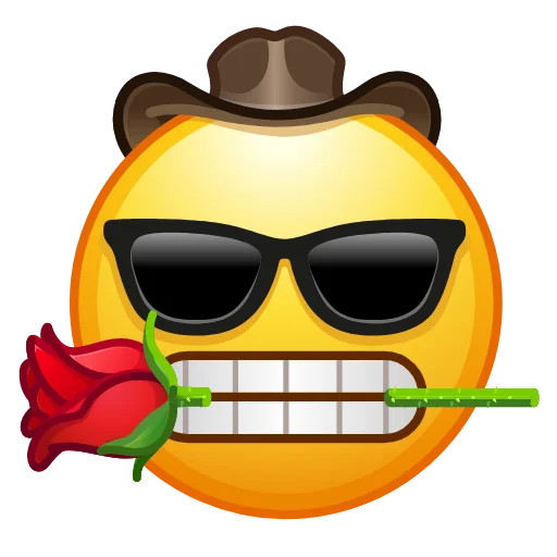 Стикер 15 Crazy Emoji -