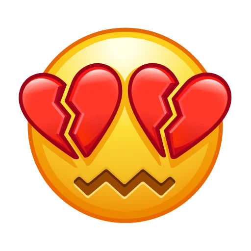 Стикер 56 Crazy Emoji -