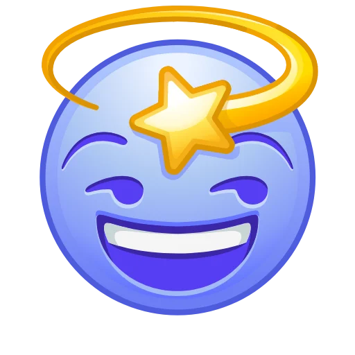 Стикер 46 Crazy Emoji -
