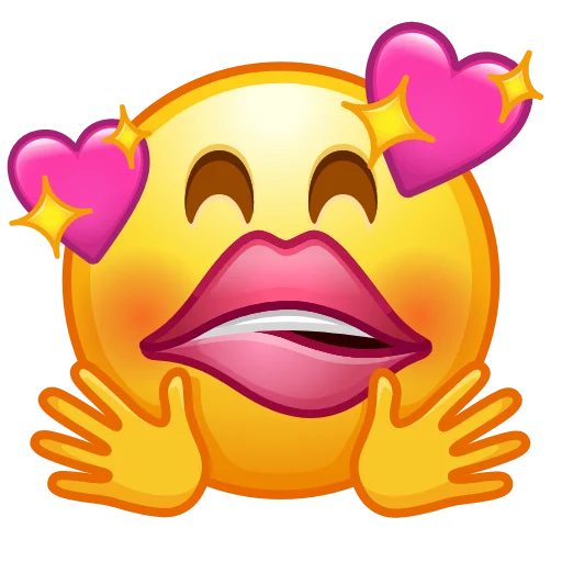 Стикер 29 Crazy Emoji -