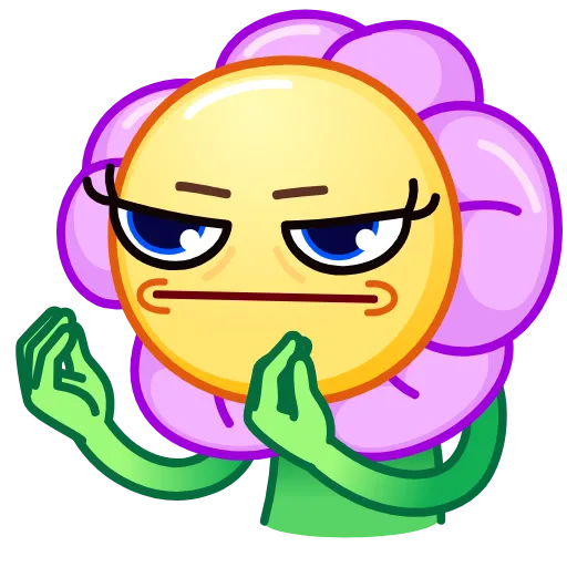 Стикер 8 Crazy Flower