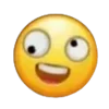 Стикер 14 Crazy Emoji
