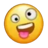 Стикер 27 Crazy Emoji