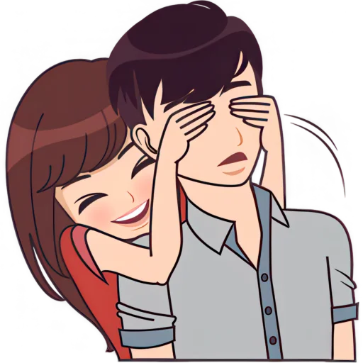 😀 Стикер «Безумно о тебе» для Telegram