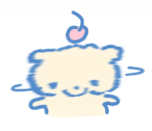 😵‍💫 Стикер «cream puppy» для Telegram