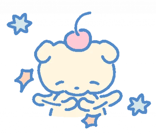 👏 Стикер «cream puppy» для Telegram