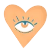 🧡 Эмодзи «Буквы бирюзовые и бежевые, эмодзи» для Telegram