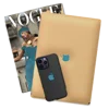 💙 Эмодзи «Буквы бирюзовые и бежевые, эмодзи» для Telegram