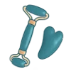 💙 Эмодзи «Буквы бирюзовые и бежевые, эмодзи» для Telegram
