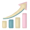 💛 Эмодзи «Розовые буквы и эмодзи» для Telegram