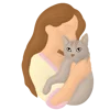 💛 Эмодзи «Розовые буквы и эмодзи» для Telegram