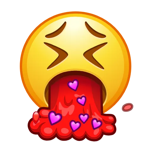 Стикер 14 🤯 Cursed Emoji animated - криповые курсед эмоджи