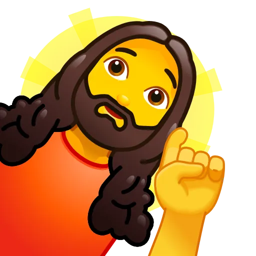Стикер 7 🤯 Cursed Emoji animated - криповые курсед эмоджи