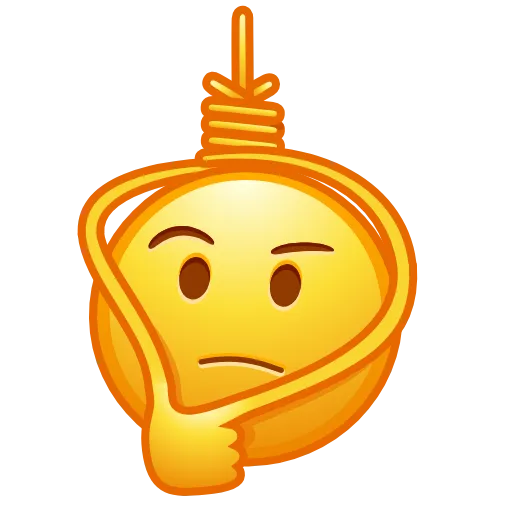 Стикер 4 🤯 Cursed Emoji animated - криповые курсед эмоджи