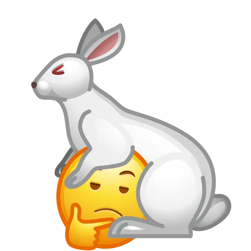 Стикер 7 Cursed Creepy Emoji