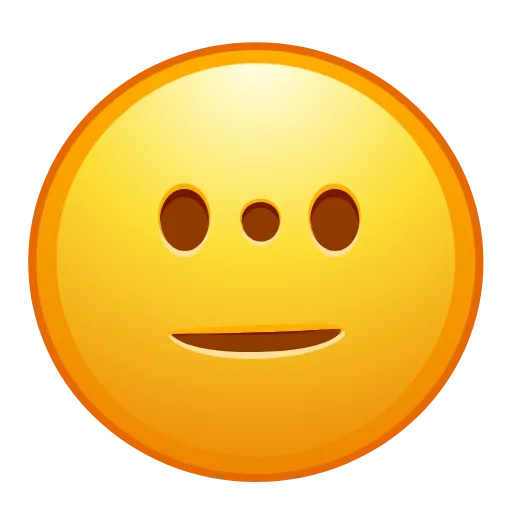 Стикер 3 Cursed Creepy Emoji
