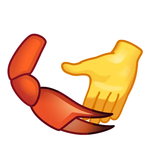Стикер 13 Cursed Creepy Emoji