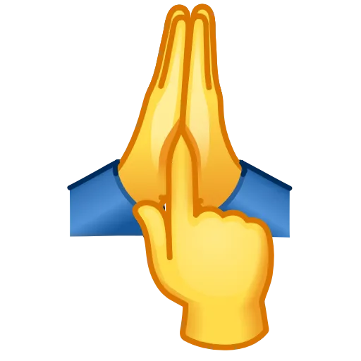Стикер 16 Cursed Creepy Emoji