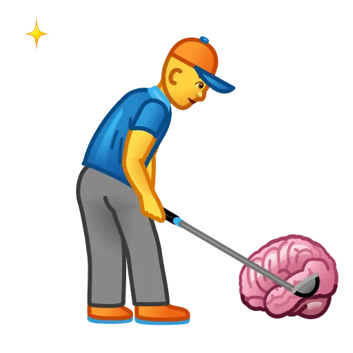 Стикер 19 Cursed Creepy Emoji