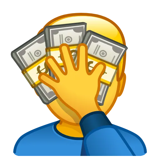 Стикер 58 Cursed Creepy Emoji